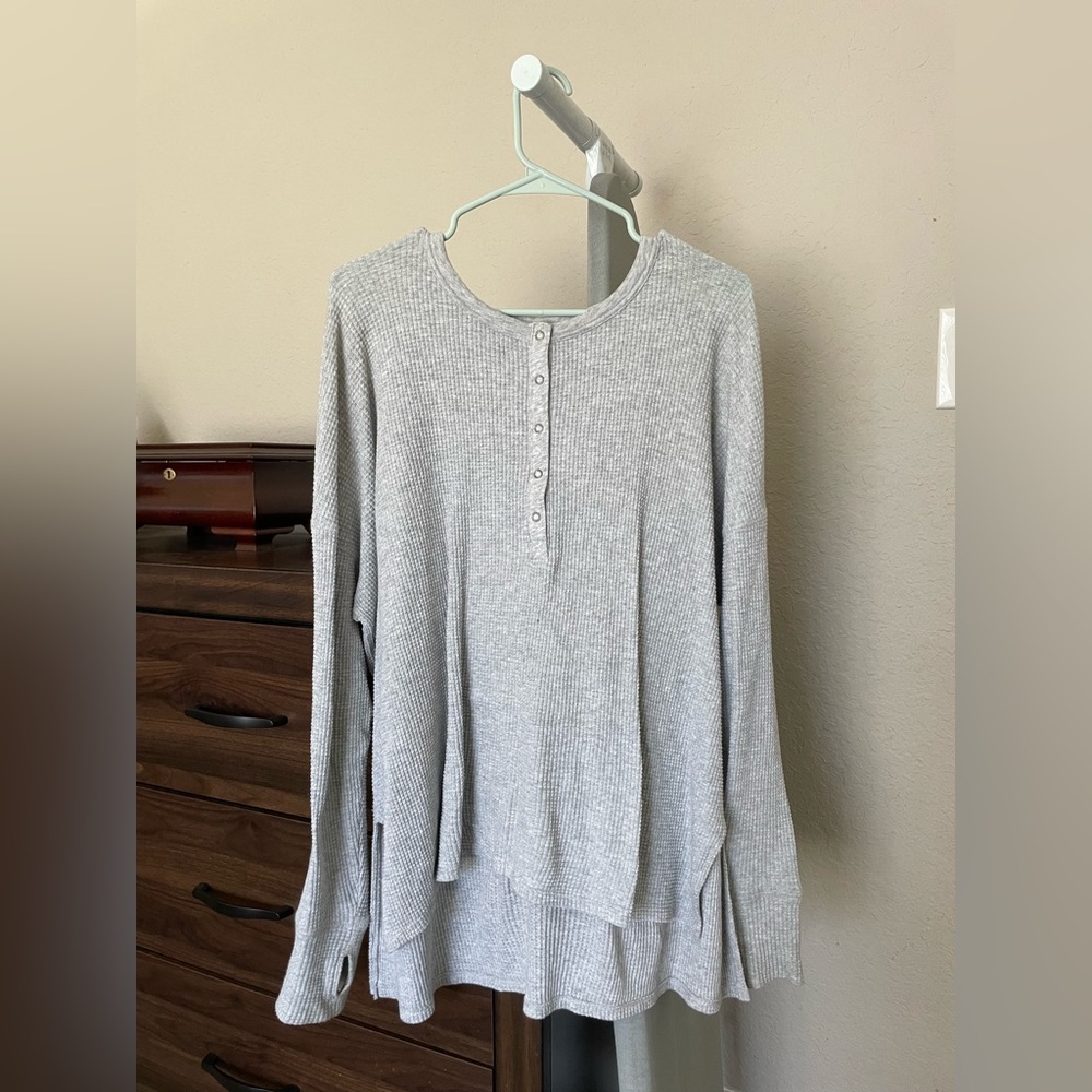 Aerie Long Sleeve Henley